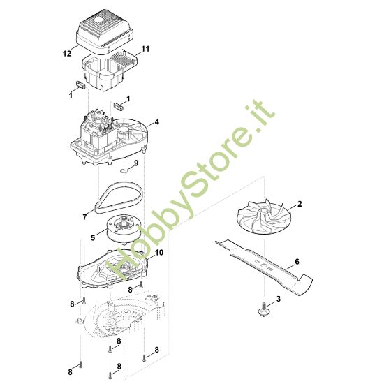Picture of D - Motore, lama RME 339.0 C