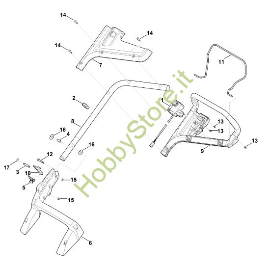 Picture of A - Manubrio RME 443.0 C