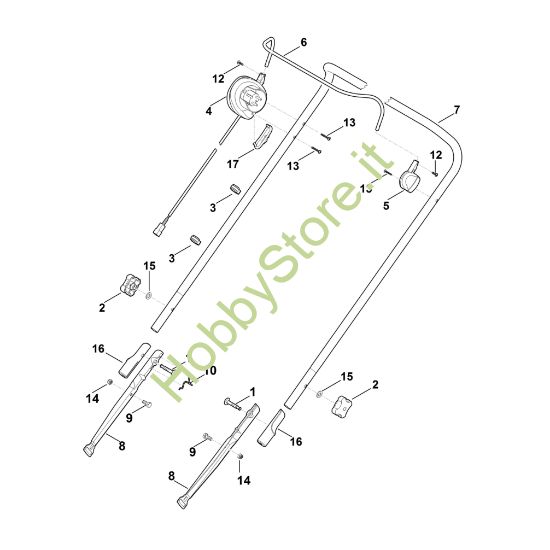 Picture of A - Manubrio RME 545.0