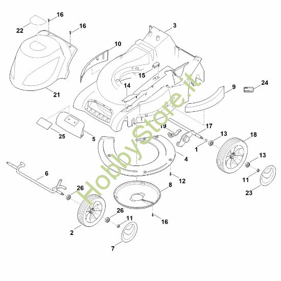 Picture of C - Scocca, autotelaio RME 545.0