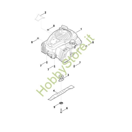 Picture of C - Motore, lama RM 2.0 R