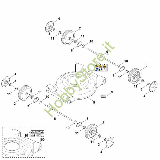 Picture of B - Scocca, autotelaio RM 2.0 RC