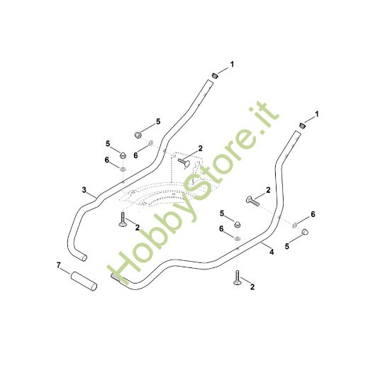 Picture of B - Parte inferiore manubrio RM 2.0 RT