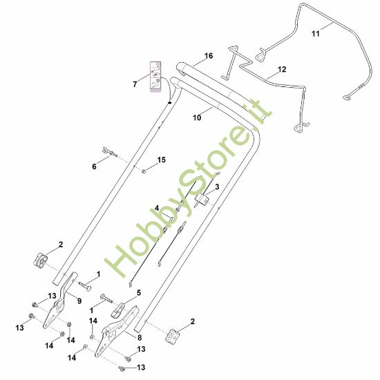 Picture of A - Manubrio RM 248.1 T