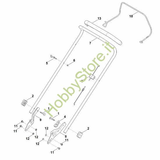 Picture of A - Manubrio RM 248.2