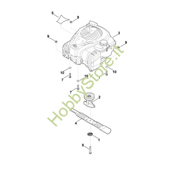 Picture of D - Motore, lama RM 253.0
