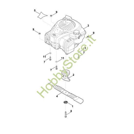 Picture of D - Motore, lama RM 253.0 T