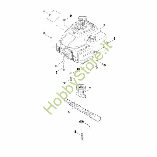 Picture of D - Motore, lama RM 253.1
