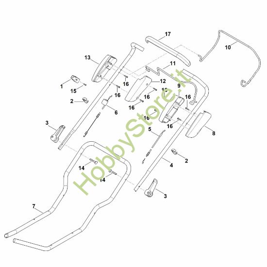 Picture of A - Manubrio RM 3.1 RT