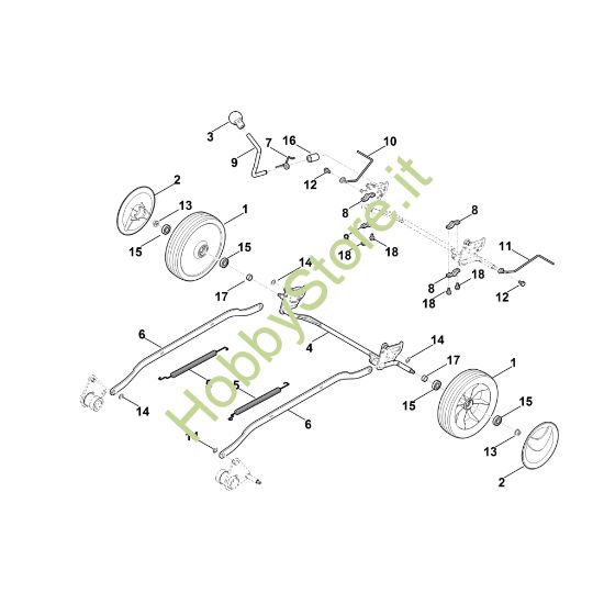 Picture of D - Regolazione altezza asse posteriore RM 4.0 RT
