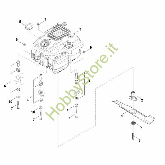 Picture of D - Motore, lama RM 443.1