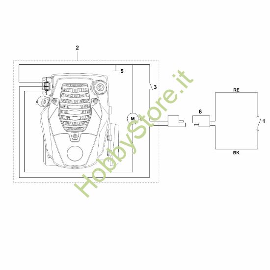 Picture of I - Schema elettrico RM 545.1 VE
