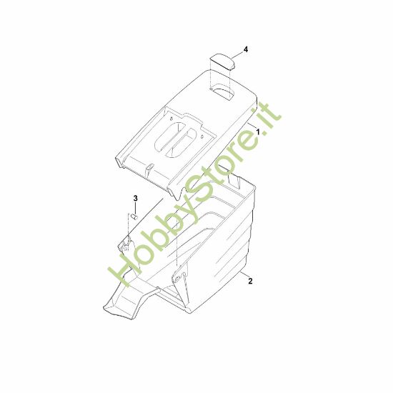 Picture of G - Cesto raccolta erba RM 545.1 VR