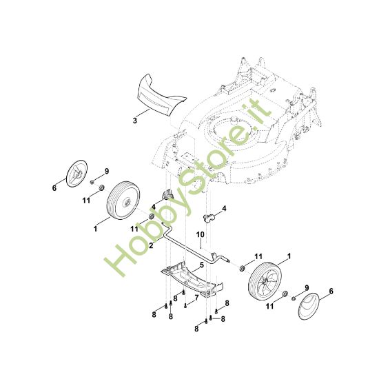Picture of D - Asse anteriore, copertura RM 650.0 T