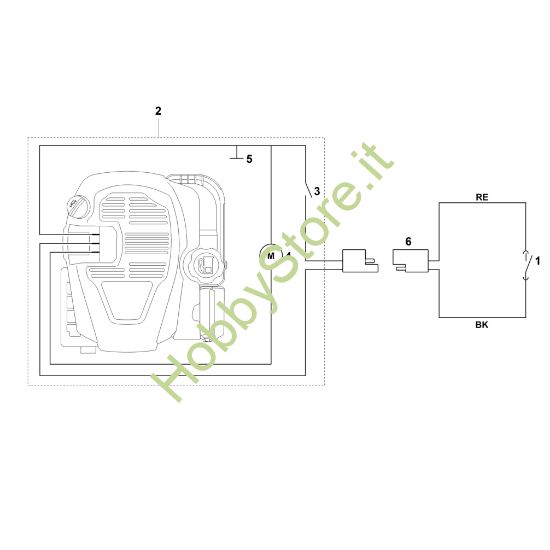 Picture of I - Schema elettrico RM 650.0 VE