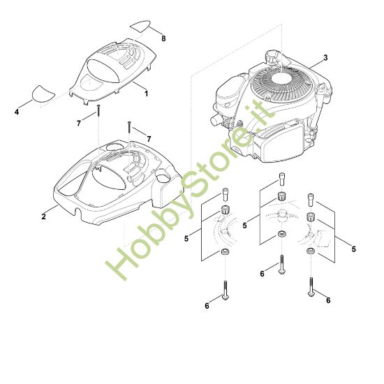 Picture of F - Motore RM 655.0 RS