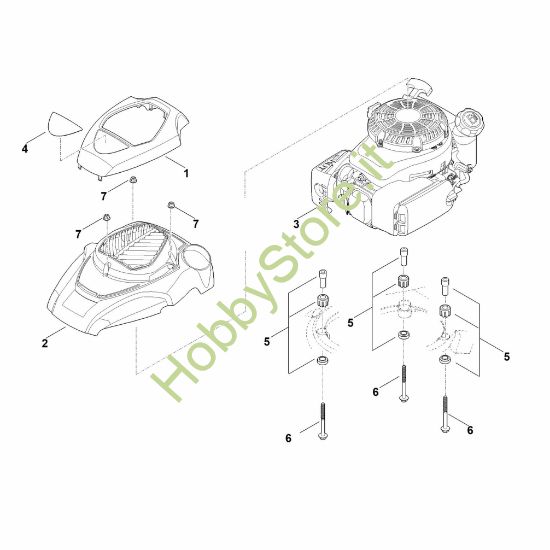 Picture of F - Motore RM 655.1 RS