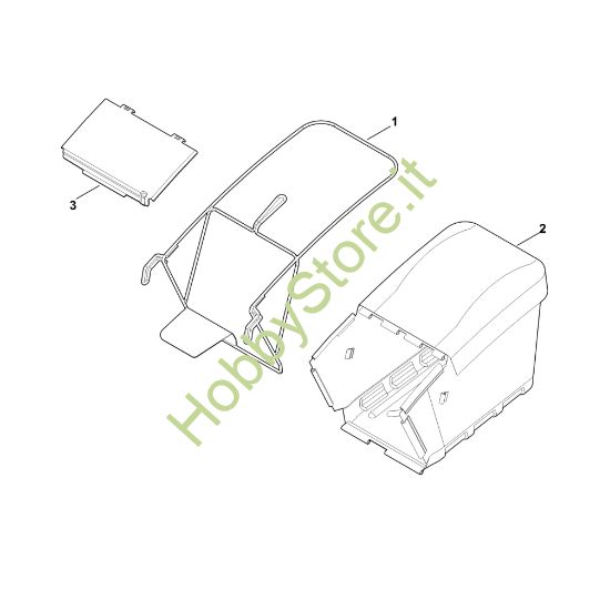 Picture of H - Cesto raccolta erba RM 756.0 YS