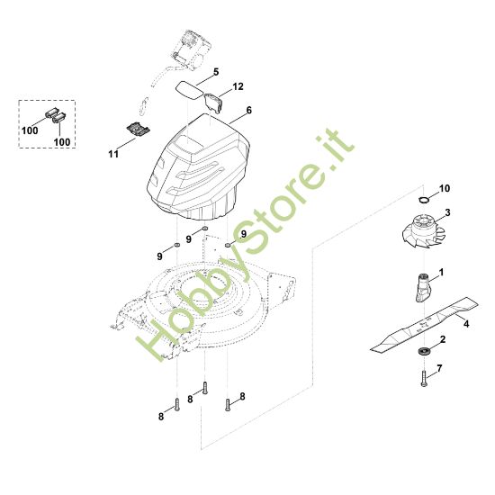 Picture of E - Motore, lama RMA 2.0 RT