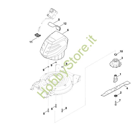 Picture of E - Motore, lama RMA 2.1 RP