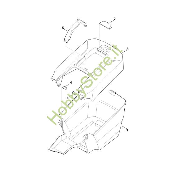 Picture of F - Cesto raccolta erba RMA 235.0