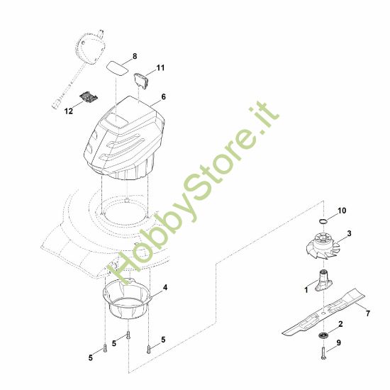 Picture of D - Motore, lama RMA 248.0