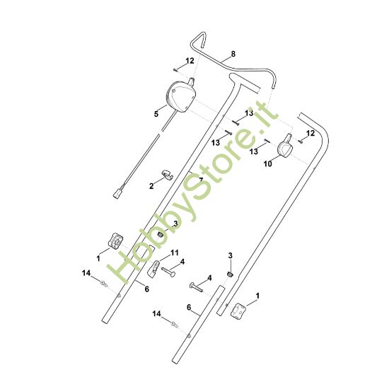 Picture of A - Manubrio RMA 339.0