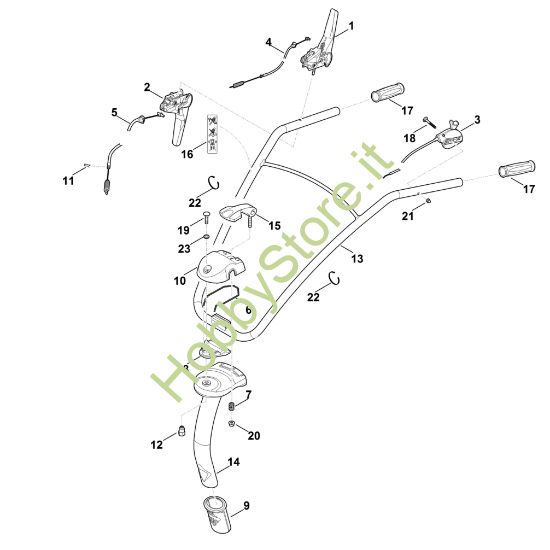 Picture of A - Manubrio MH 685.0