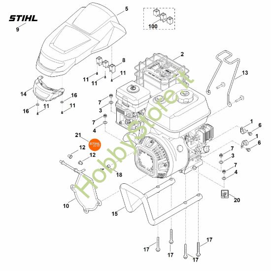 Picture of B - Motore MH 700.0