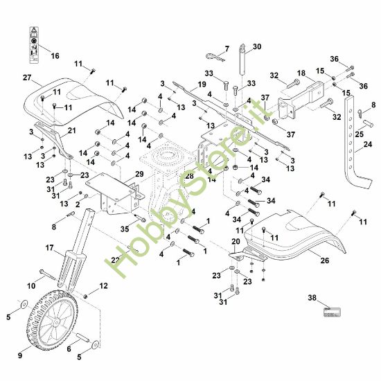 Picture of C - Copertura, Autotelaio MH 700.0