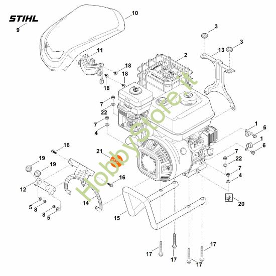 Picture of B - Motore MH 710.0