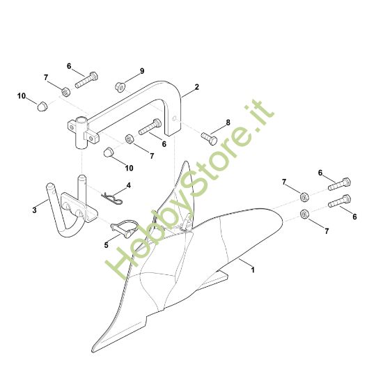 Picture of A - Corpo rincalzatore AHK 701.0