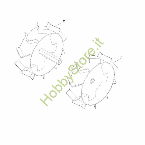 Picture of A - Ruote metalliche AMR 060.0