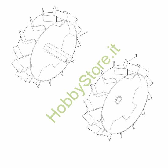 Picture of A - Ruote metalliche AMR 070.0