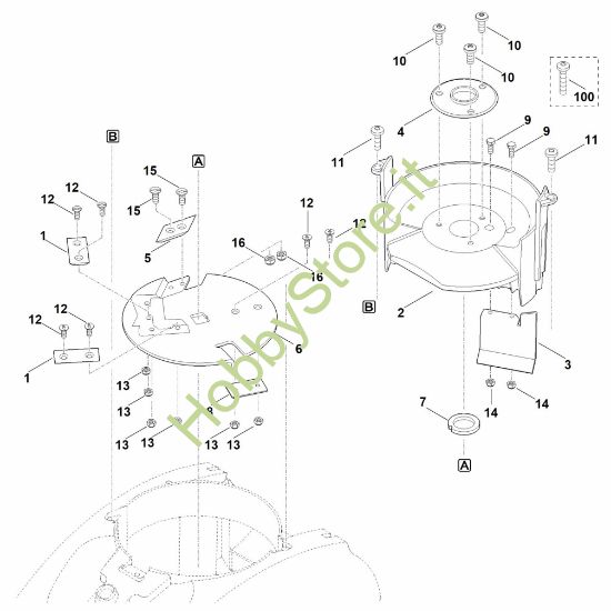 Picture of G - Set lame (cippatura) GH 460.0 C