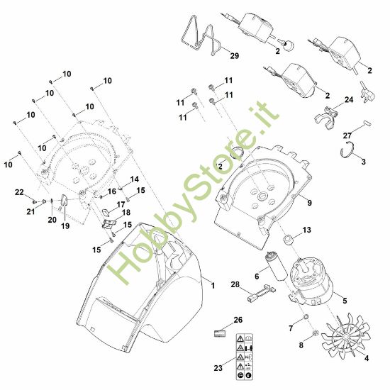 Picture of B - Corpo, Elettromotore GHE 150.0