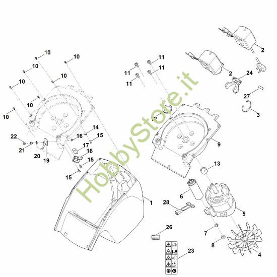 Picture of B - Corpo, Elettromotore GHE 250.0