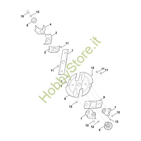 Picture of E - Gruppo lame GHE 375.0