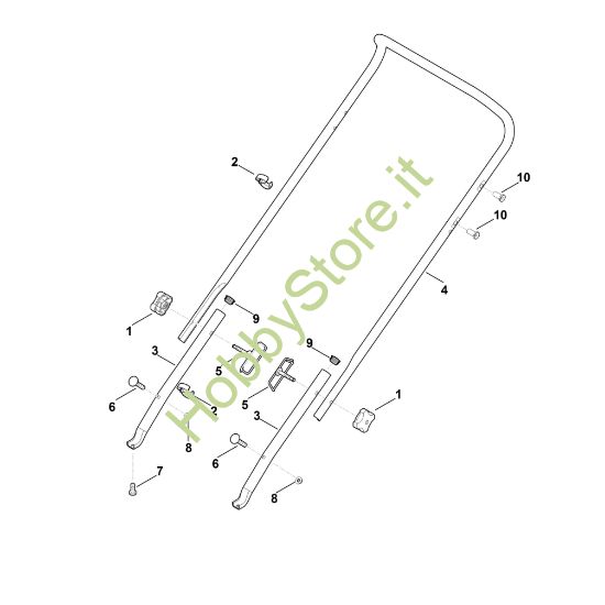 Picture of B - Manubrio RLE 540.0