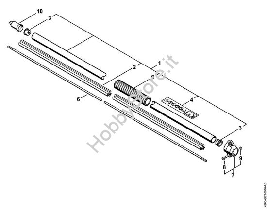 Stelo HL 100 Tosasiepi (HL) HL 100 della marca STIHL