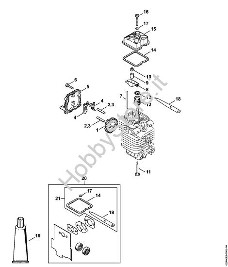 Comande valvole Tosasiepi (HL) HL 100 K della marca STIHL