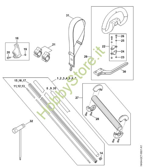 Picture of Stelo, riduttore HLA 135