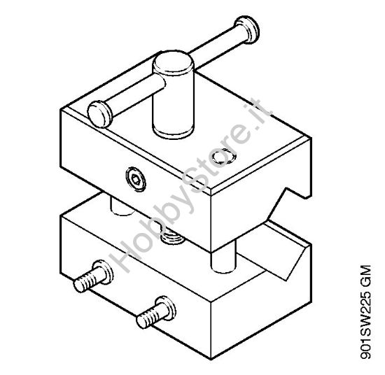 Dispositivo di serraggio Tosasiepi a batteria (HLA) HLA 86 della marca STIHL