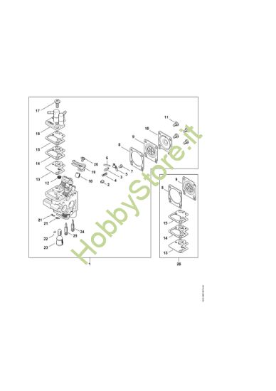 Picture of Carburatore 4242/01 HS 56 C-E