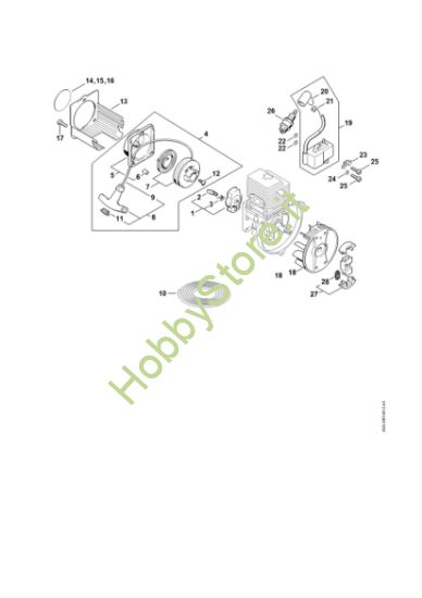 Picture of Dispositivo avviamento, impianto di accensione HS 75