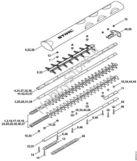 Dispositivo di taglio HS 81 Tagliasiepi (HS) HS 81 T della marca STIHL