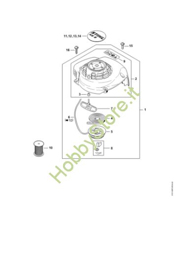 Picture of Dispositivo di avviamento HS 86 R