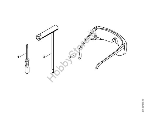 Attrezzi, accessorio a richiesta Tagliasiepi (HS) HS 87 R della marca STIHL