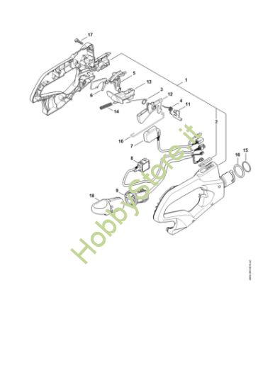 Picture of Impugnatura di comando HSA 94 R
