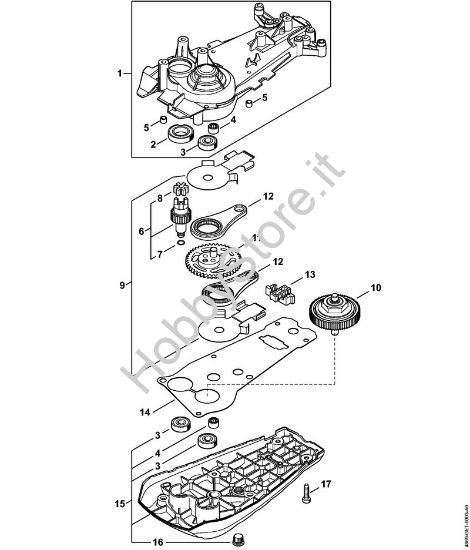 Riduttore HSA 94 T Tagliasiepi a batteria (HSA) HSA 94 T della marca STIHL